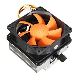 80mm Quiet CPU Cooling Fan Heat Sink for Intel GA775 LGA1156X LGA1155 AMD AM2/2+ AM3