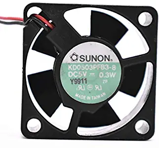 for SUNON KD0503PFB3-8 5V 0.3W 3CM 3010 Bearing Miniature Cooling Fan