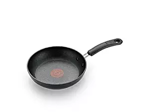 T-fal C5610264 Titanium Advanced Nonstick Thermo-Spot Heat Indicator Dishwasher Safe Cookware Fry Pan, 8-Inch, Black