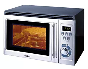 Sanyo EM-Z2100GS Microwave Oven with Built-In Grill, Black and Stainless Steel