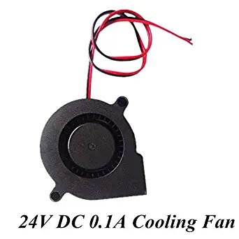 Zamtac Best Promotion 24V DC 0.1A 50mm50mm15mm Blow Radial Cooling Fan for 3D Printer