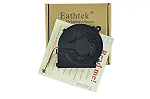 Eathtek Replacement CPU Cooling Fan for HP Pavilion G7 G6 G4 Compaq CQ42 CQ62 CQ56 CQ56z G62 G42 Presario CQ62z G62t G62m G62x G42t 646578-001 KSB06105HA Series(3 Pin 3 Connector)