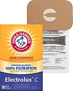 Arm & Hammer (ARMCW) A&H Electrolux Style C & Tank Premium Paper 9 Pk Bag