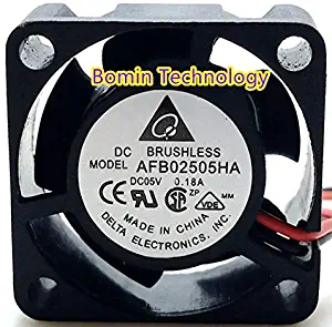 Bomin Technology for Delta AFB02505HA 5V 0.18A 2.5CM Dual Ball Miniature Silent Cooling Fan