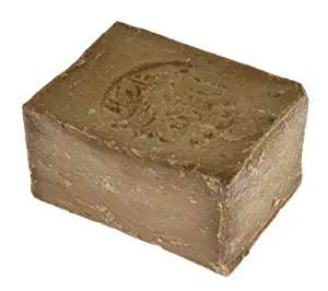 ALUS - Natural Aleppo soap made with Extra Virgin Olive Oil and Laurel Oil at 55% - Biodegradable - Non-allergenic and delicate - 200 gr