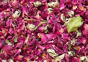 4Rissa Moroccan Rose Buds Petals Sensual Romantic Fragrance Dried Flowers Potpourri Wedding Party Favor Gifts