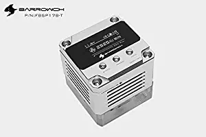 Barrowch 17W PWM Intelligent Waterway Board Pump, OLED Digital Display, Only for Barrow Waterway Boards - Matte Silver