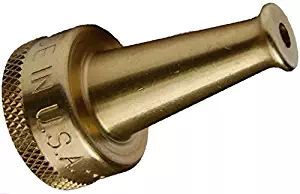 Solid Brass Hose Jet Sweeper Nozzle ~ Made in USA ~ with Extra Washers