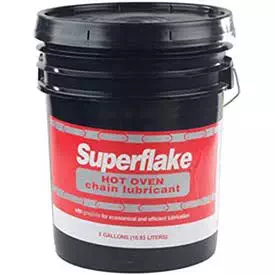 Superior Graphite SuperflakeTM Hot Oven Chain Lubricant, 1 Gal-Pack of 4