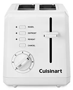Cuisinart Toaster 2 Slice Cool Touch, Stainless Steel White