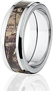 RealTree AP Camouflage Titanium Rings, Camo Bands