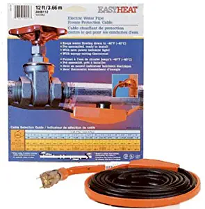 Easy Heat AHB-115 Cold Weather Valve and Pipe Heating Cable, 15-Feet