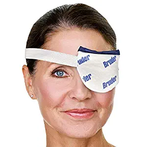 34170 Bruder Moist Heat Eye Compress | Single Eye. Effective Relief for Painful styes and Chalazion