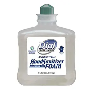 Dial Fragrance-Free Antibacterial Hand Sanitizer Foam