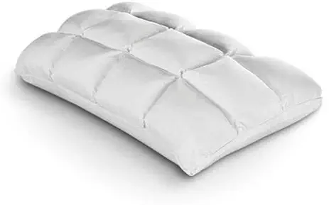 PureCare SUB-0 Degree SoftCell Chill Latex Reversible Hybrid Pillow, Technical Textile, Standard, White