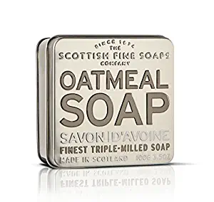 The Scottish Fine Soaps Company Exfoliating Oatmeal Soap in a Tin (100g)