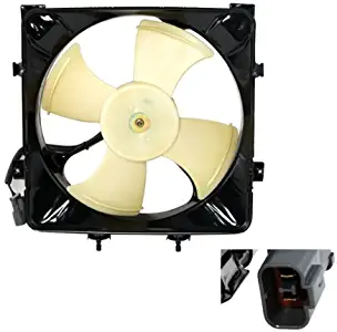 CarPartsDepot 426-20117 New A/C Conditioning Condenser Fan Motor Shroud HO3113103