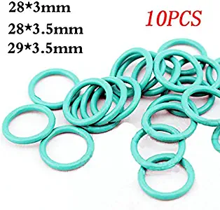 Hockus Accessories 10PCS/LOT O Ring Exhaust Pipe Seal Waterproof O Ring 28x3mm 28x3.5mm 29x3.5mm Water Cooling O Ring Spare Parts for RC Boat/Car - (Color: D 29mm Thick 3.5mm)