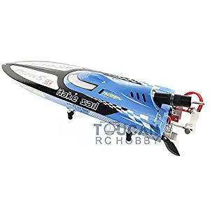 G30C ARTR Fiberglass RC Racing Boat 30CC Engine Water Cooling Sys Exhaust' Sys Blue