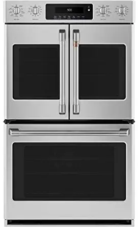 Cafe CTD90FP2MS1 Matte Collection Series 30 Inch Stainless Steel Electric Double Wall Convection Steam Oven