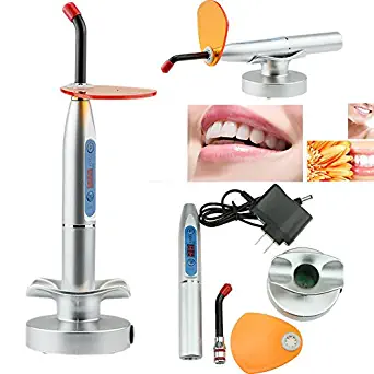 BONEW 1500~2000mW LED Light Wired & Wireless Cordless Dentist Cure Lamp US Warehouse