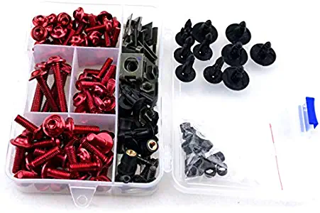 CNC Complete Bodywork Fairing Bolt Kit Screws For Kawasaki NINJA EX500 EX 500 500R 500 R 1987-1993