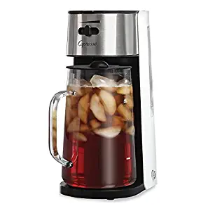 CapressoÂ Iced Tea Maker 7Â½x6x12Â¾H - Kitchen - Brews your favorite loose-leaf or bagged teas directly into a generously sized pitcher - Imported by Capresso
