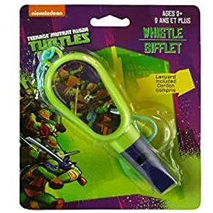 Teenage Mutant Ninja Turtles Whistle With Attached Lanyard! Perfect Stocking Stuffer For Your Ninja Fan!