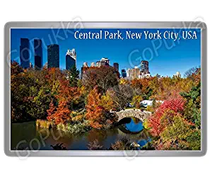 Central Park New York City USA Bridge - Souvenir Fridge Magnet (Standard: 70x45mm)