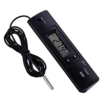 Electronic LCD Digital Temperature Meter Thermometer Probe Sensor Wired for Refrigerator