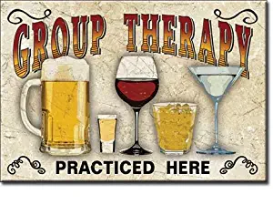 Desperate Enterprises Group Therapy Refrigerator Magnet, 2" x 3"