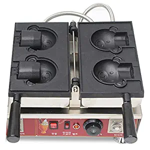Generic Commercial Nonstick 110v 220v Electric Ice Cream Taiyaki Bear Waffle Maker Baker Machine