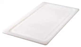 Rubbermaid Commercial Products Cold Food Soft Seal Lid, Full Size, White (FG147P00WHT)