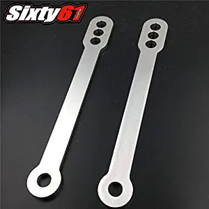 Sixty61 Lowering Links Kit for ZX6 ZX6R 2003-2019 Kawasaki, 2 inches and 4 inches lower positions, ZX 6R