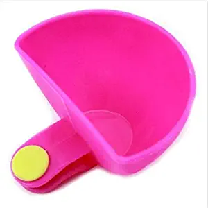 Fiesta LINSBAYWU 1Pcs Dip Clips Kitchen Bowl kit Tool Small Dishes Spice Clip For Tomato Sauce Salt Vinegar Sugar Flavor Spices: Red