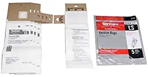 TVP Replacement Part for Eureka Commercial Upright Vacuum Cleaner Replacement Bags, Style LS, Pack of 5# 63256A-10