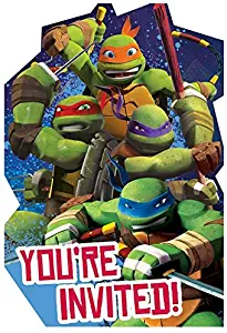 TMNT Invites, Party Favor