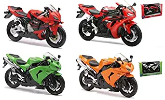 NewRay 1:12 Motorcycle 2006 Kawasaki Zx-10R- Sport Bike