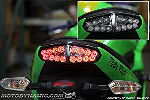 Kawasaki Ninja 650R ER-6N 2009-2011 Sequential LED Tail Light Smoke