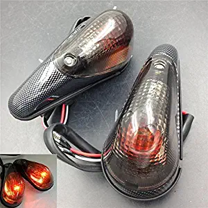 Motorcycle Smoke Euro Led Flush Mount Turn Signal For Kawasaki Ninja Ex 250 Yamaha Yzf-R6S