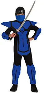 Child's Blue Ninja Costume, Large