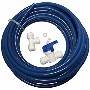 Ice Maker & Coffee Maker Connection Kit for Reverse Osmosis and Drinking Water Filters - 1/4"
