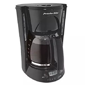 Proctor-Silex 12 Cup Programmable Coffeemaker, Black