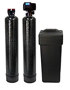 ABCwaters built Fleck 5600sxt Water Softener and Upflow Carbon Filtration - 48000 Capacity