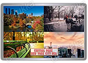 Central Park New York City USA - Souvenir Fridge Magnet (Standard: 70x45mm)