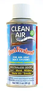 Clean Air Duct Freshener for air/heat systems - 3 Pack