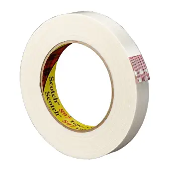 Scotch T91389712PK Filament Tape, 1/2" x 60 yd (Pack of 12)