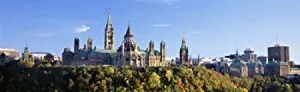 Posterazzi PPI116189S Government Building Parliament Hill Ottawa Ontario Canada Poster Print, 15 x 5