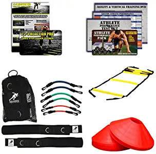 Kbands Football Pro Kit (Kbands + Speed Ladder + Agility Cones + Digital Training Programs)