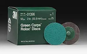 3M 01396 Green Corps Roloc Disc